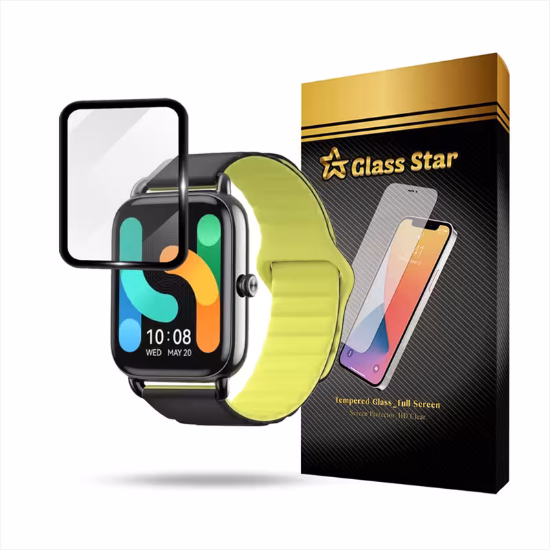 محافظ صفحه نمایش گلس استار مدل PMMW مناسب برای ساعت هوشمند هایلو Rs4 / Rs4 Plus | کالا برتری
