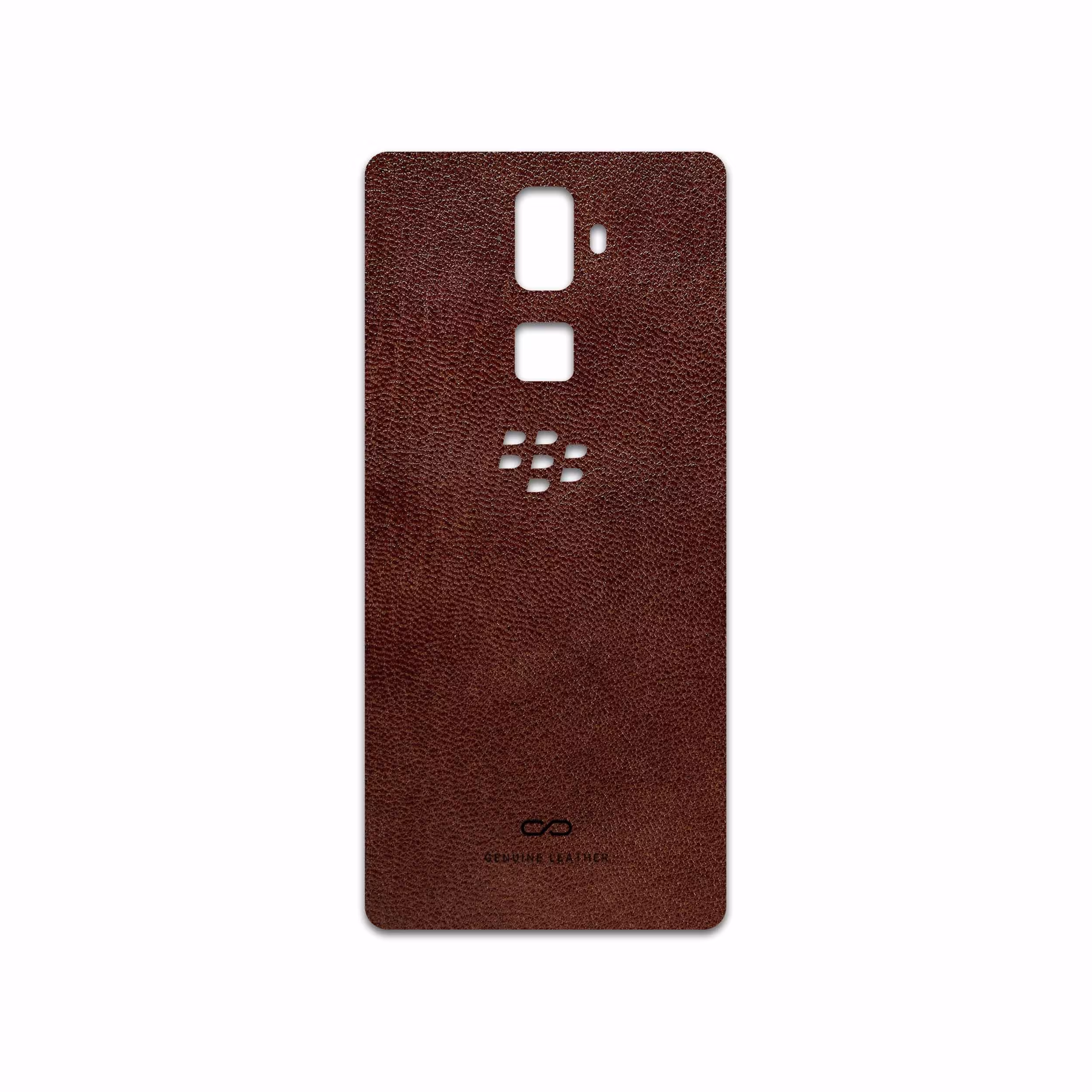 برچسب پوششی ماهوت مدل Natural-Leather مناسب برای گوشی موبایل بلک بری Evolve
