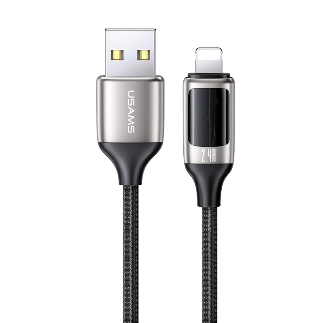 کابل تبدیل USB به لایتنینگ یوسمز مدل US-SJ543-Global Format طول 1.2 متر