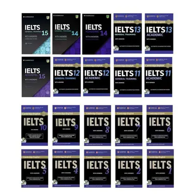 کتاب Cambridge English IELTS اثر جمعی از نویسندگان انتشارات هدف نوین 20 جلدی