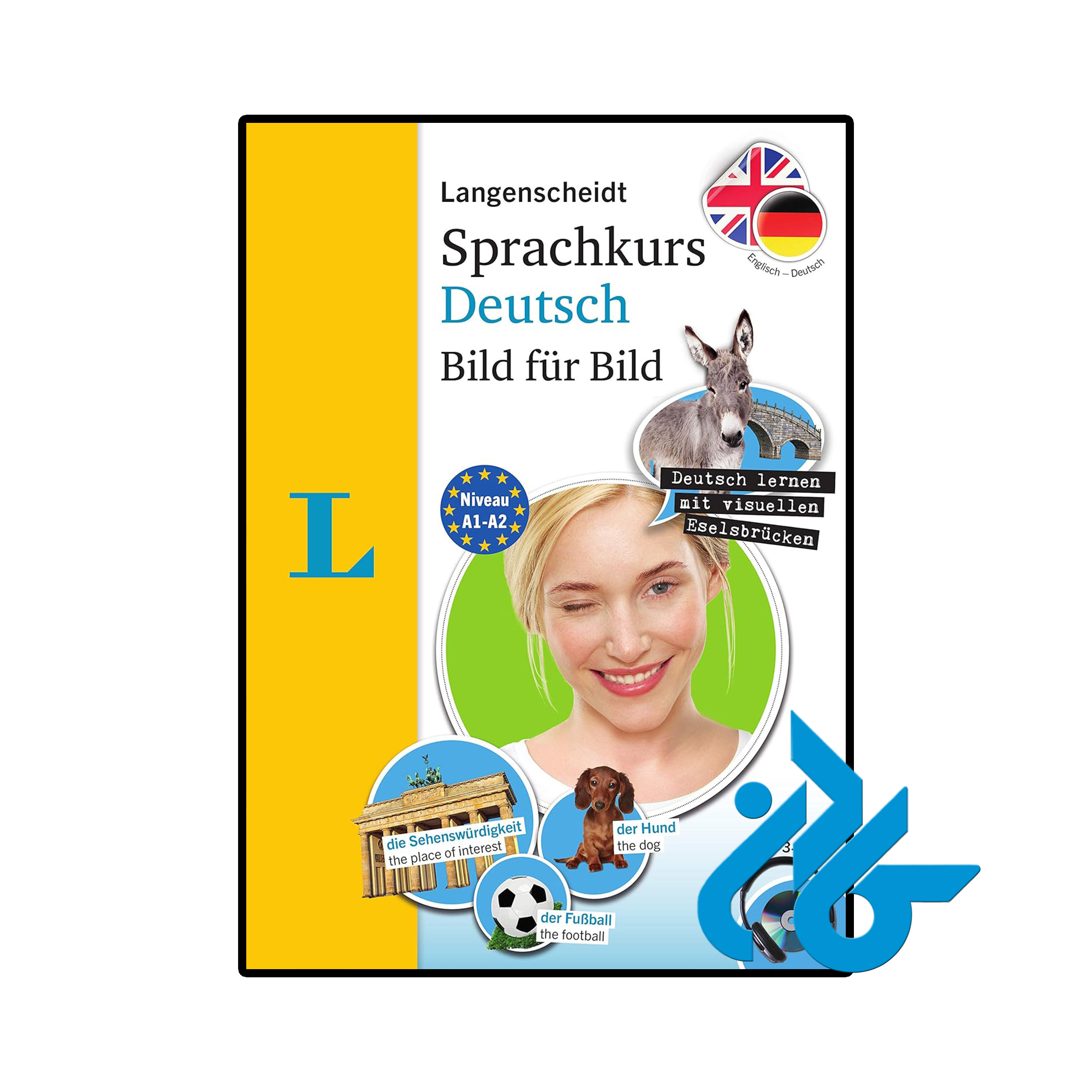 کتاب آلمانی Langenscheidt Sprachkurs Deutsch Bild für Bild