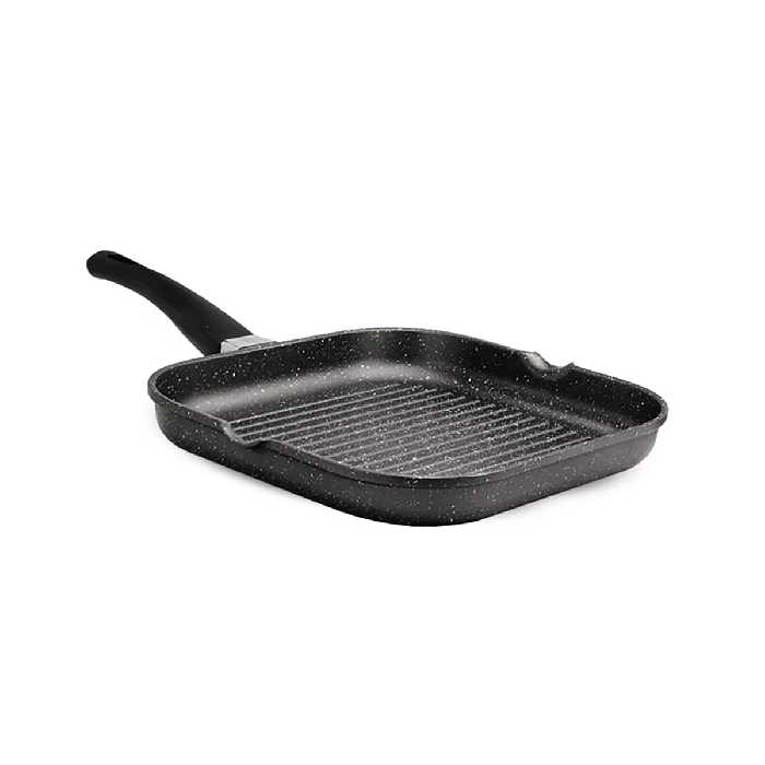 تابه چهارگوش گرانیتی زرساب مدل گریپ کد MB-228S (سایز 28)