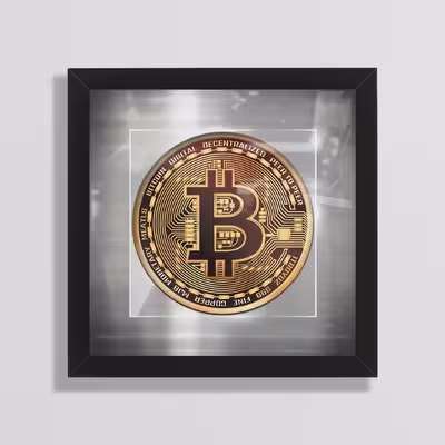 تابلو طرح bitcoin مدل Mk23