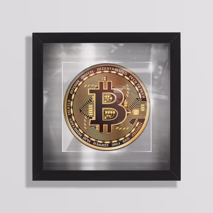 تابلو طرح bitcoin مدل Mk23
