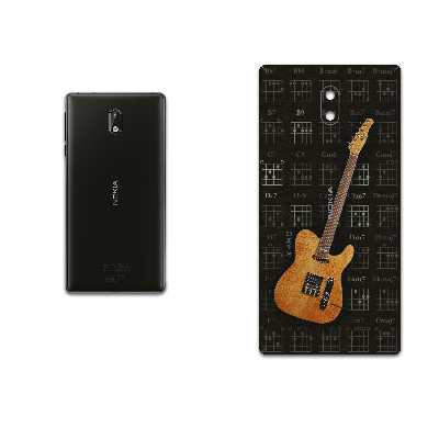 برچسب پوششی ماهوت مدل Guitar-Instrument مناسب برای گوشی موبایل نوکیا 3