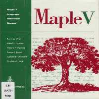 خرید و دانلود نسخه کامل کتاب Maple V language reference manual