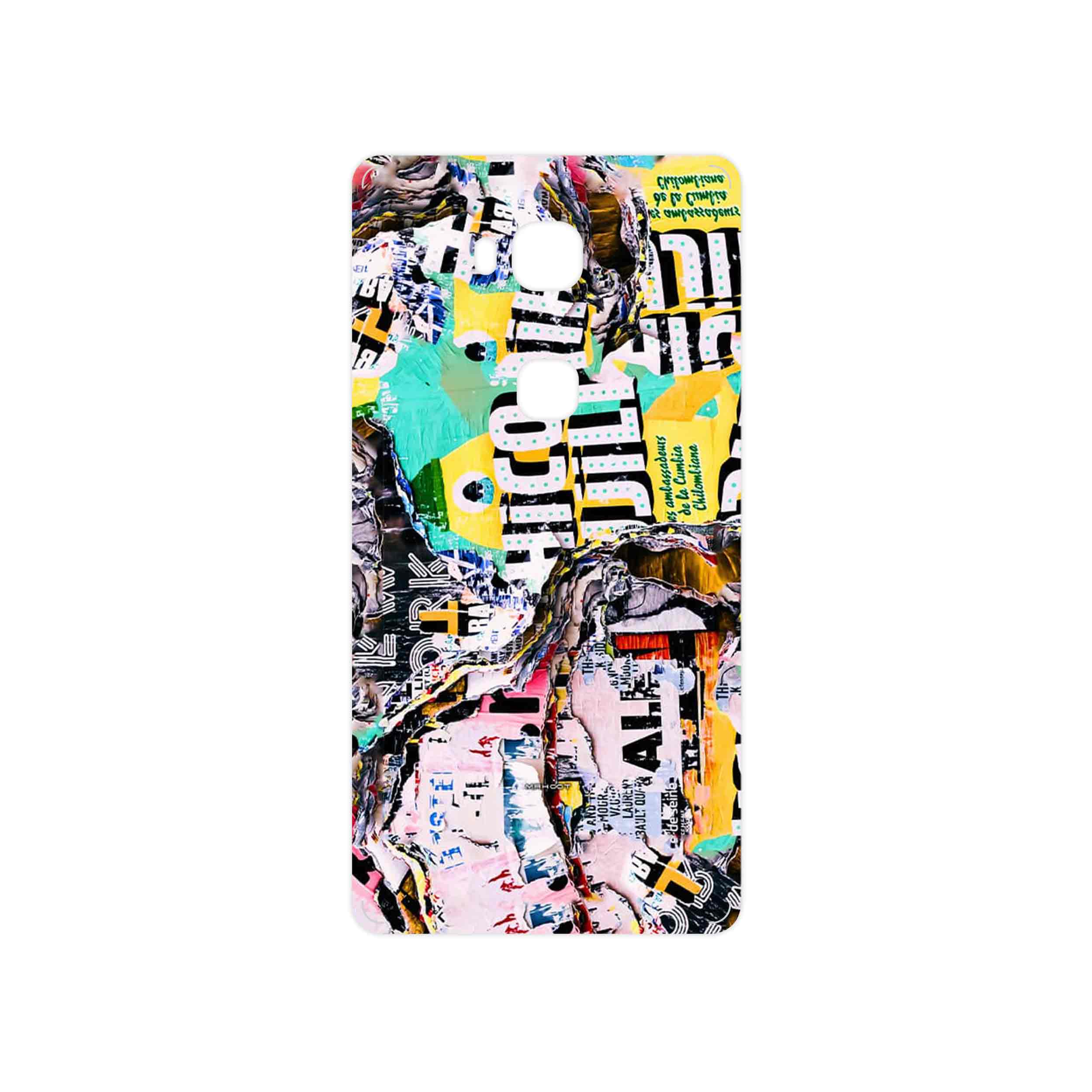 برچسب پوششی ماهوت مدل Collage of Teared Paper مناسب برای گوشی موبایل هوآوی GR5
