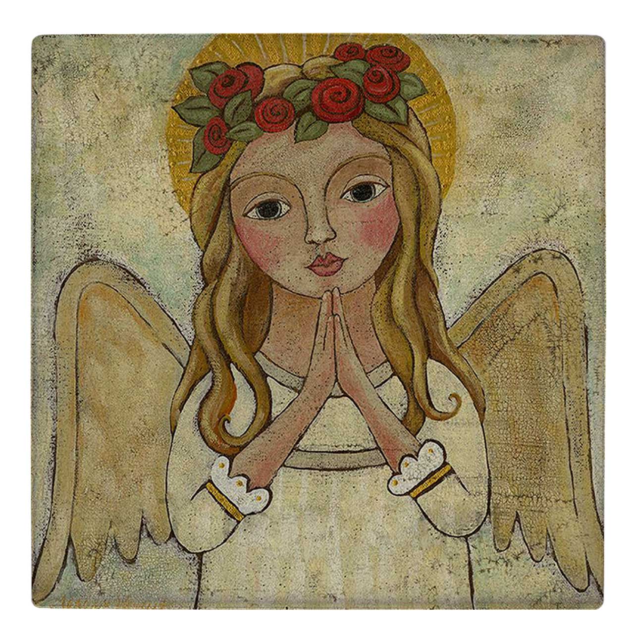  کاشی کارنیلا طرح فرشته کد wk194