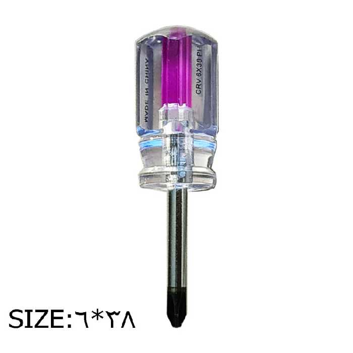 پیچ گوشتی چهارسو میکس مدل AT - 6x38 مجموعه 3 عددی