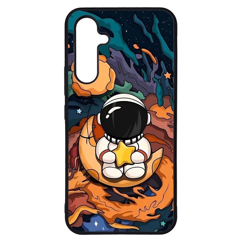 کاور طرح فضانورد کد G-223 مناسب برای گوشی موبایل سامسونگ Galaxy A54 / A54 5G | دیجی قاب دونی