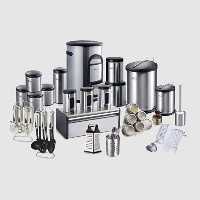 سرویس 39 پارچه استیل عروس خارجی یونیک کد 3100