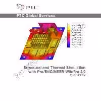 خرید و دانلود نسخه کامل کتاب PTC. Structural and Thermal Simulation with Pro/ENGINEER Wildfire 2
