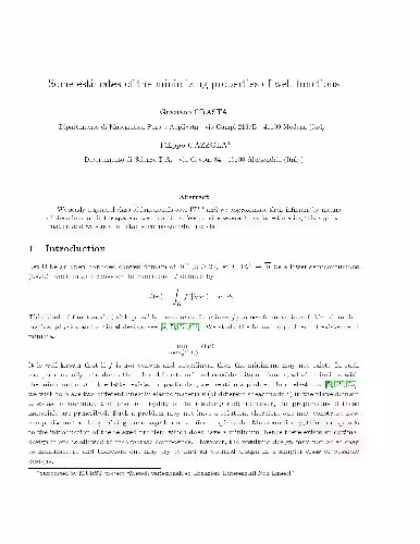 خرید و دانلود نسخه کامل کتاب Some estimates of the minimizing properties of web functions