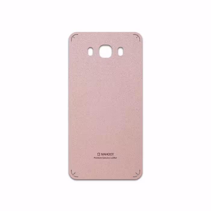 برچسب پوششی ماهوت مدل Rose Gold Leather مناسب برای گوشی موبایل سامسونگ Galaxy J7 2016