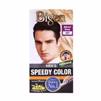 کیت رنگ مو مردانه مشکی طبیعی بیگن Bigen Men's Speedy Colour Natural Black 101