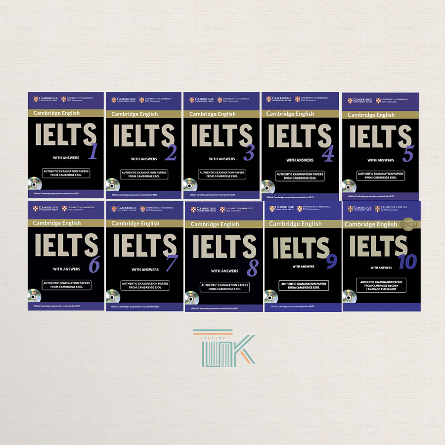 مجموعه کتاب های کمبریج آیلتس 1-10 | 10 - Cambridge English IELTS 1 | خرید کتاب زبان | خرید لوازم التحریر | چی کتاب | بالاترین تخفیف و ارسال رایگان