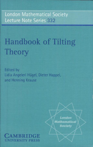 خرید و دانلود نسخه کامل کتاب Handbook of tilting theory