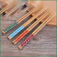 چاپستیک طرح دار 2 عددی در طرح های مختلف