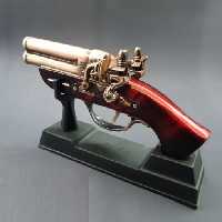 فندک دکوری تپانچه دولول