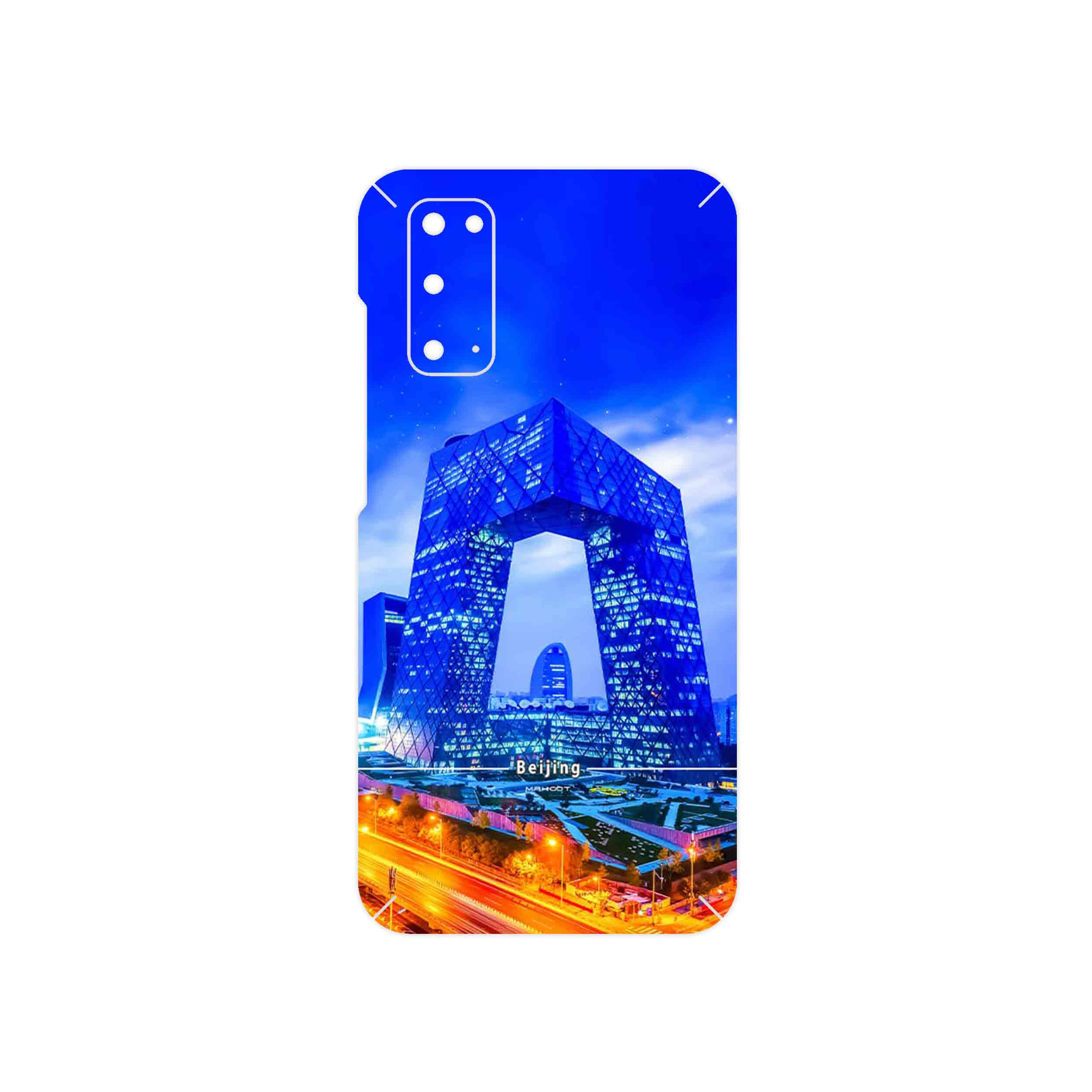 برچسب پوششی ماهوت مدل Beijing city مناسب برای گوشی موبایل سامسونگ Galaxy S20