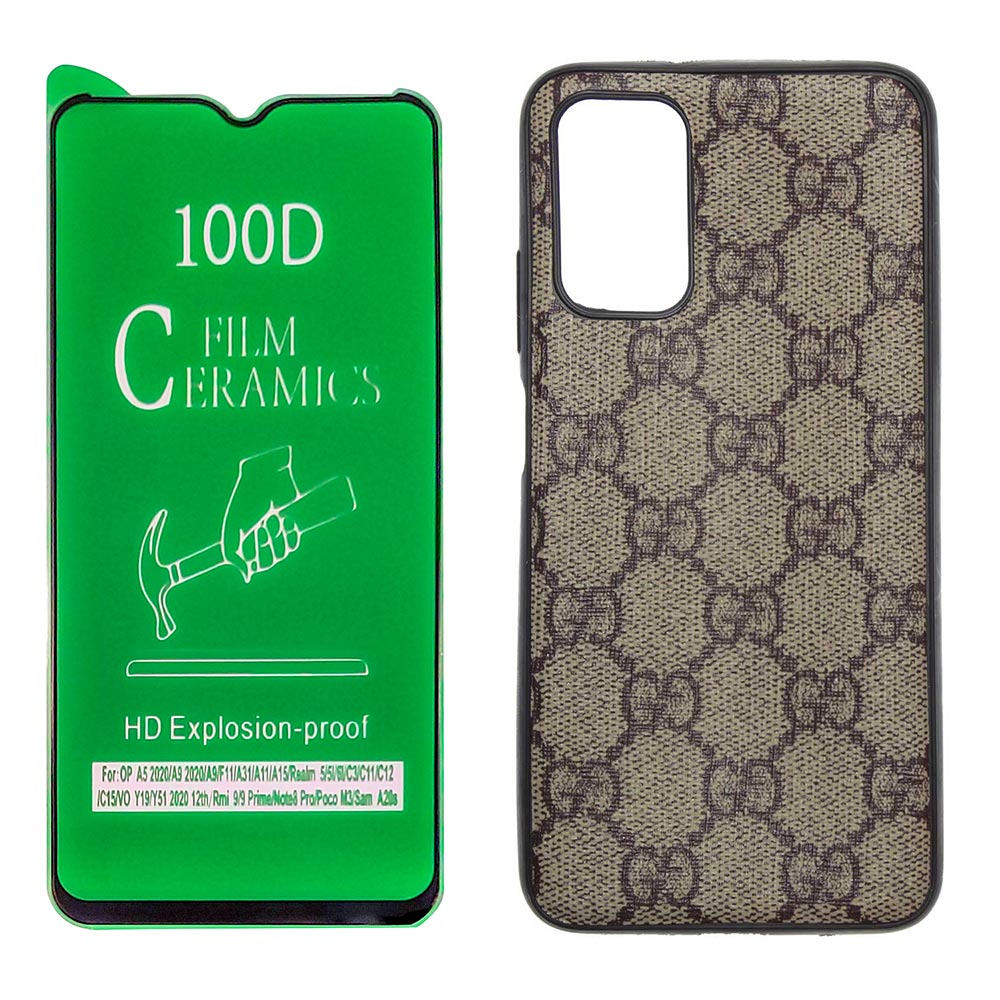  کاور مدل GC مناسب برای گوشی موبایل شیائومی Poco M3 به همراه محافظ صفحه نمایش