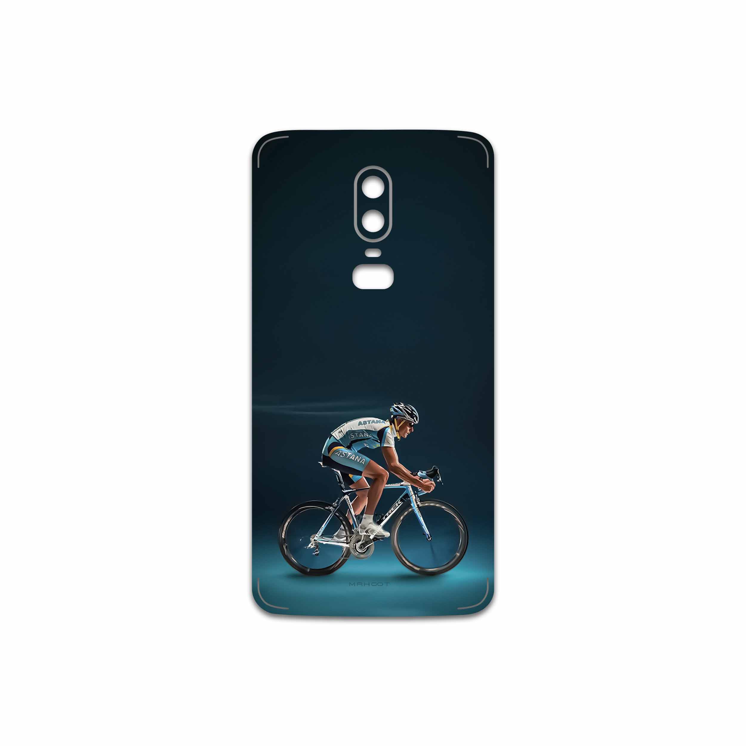 برچسب پوششی ماهوت مدل Road cycling مناسب برای گوشی موبایل وان پلاس 6
