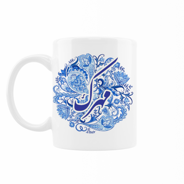 ماگ رژارت مدل اسم مهرک