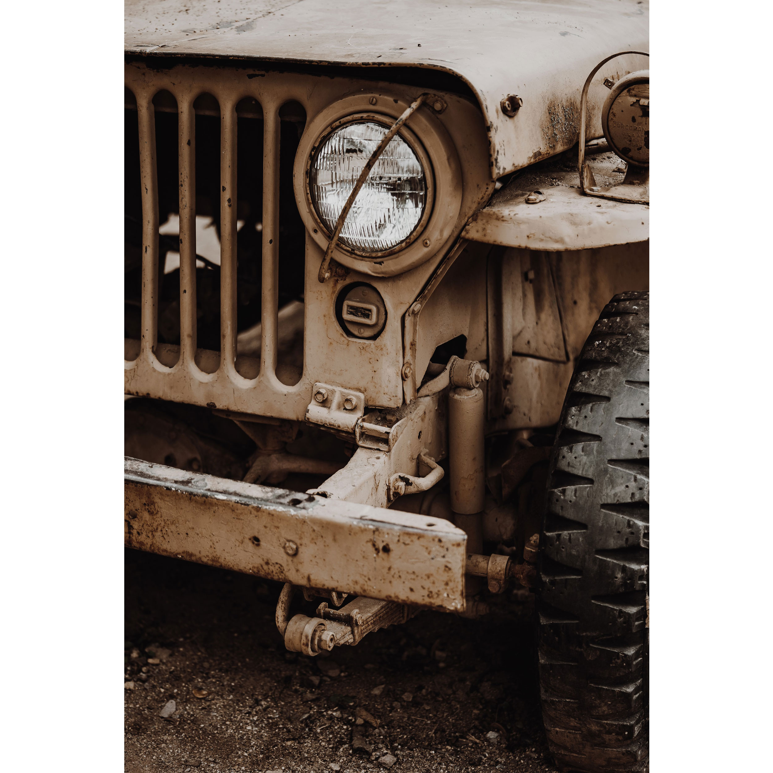 تابلو شاسی طرح ماشین جیپ مدل T1835