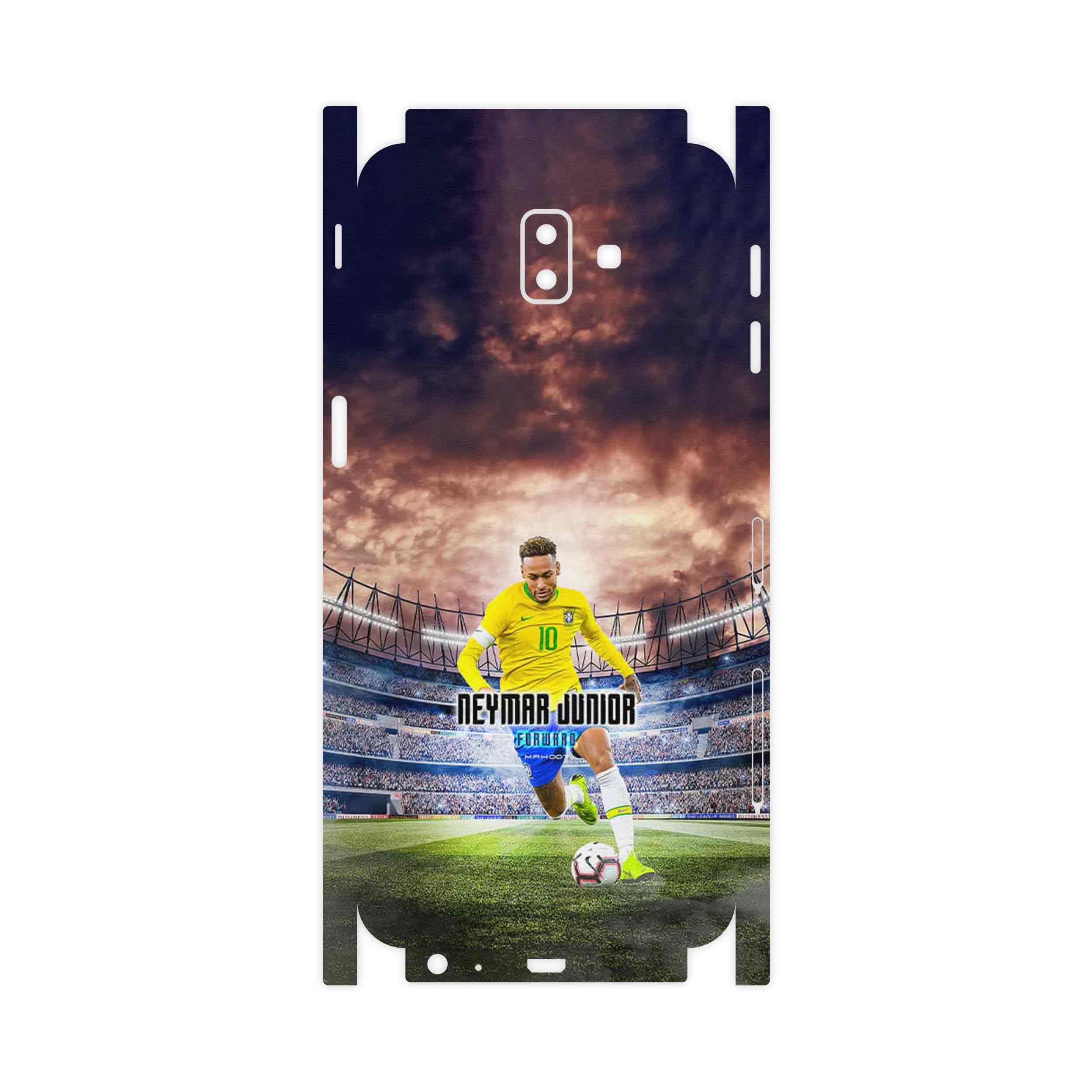 برچسب پوششی ماهوت مدل Neymar-FullSkin مناسب برای گوشی موبایل سامسونگ Galaxy J6 Plus