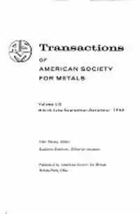 خرید و دانلود نسخه کامل کتاب ASM Transactions Quarterly, Volume 59 - Pdf