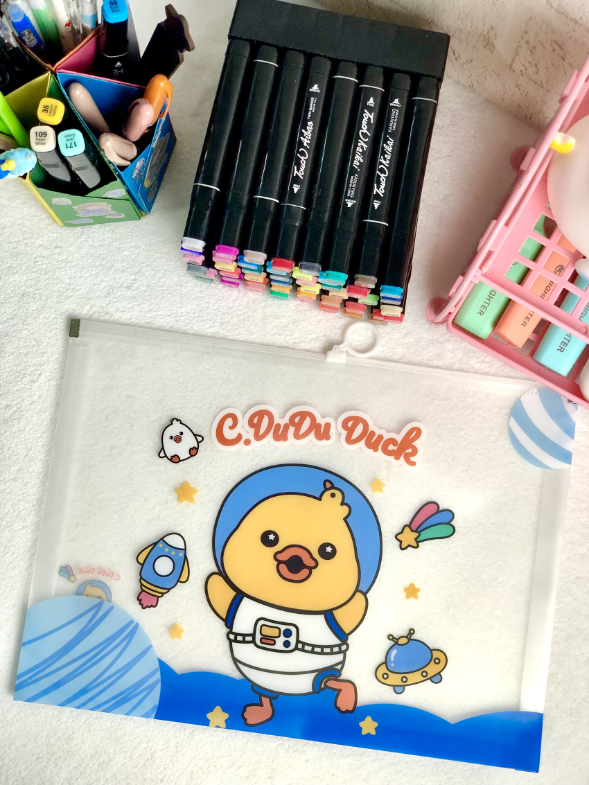 پوشه فانتزی سایز A4 طرح جوجه