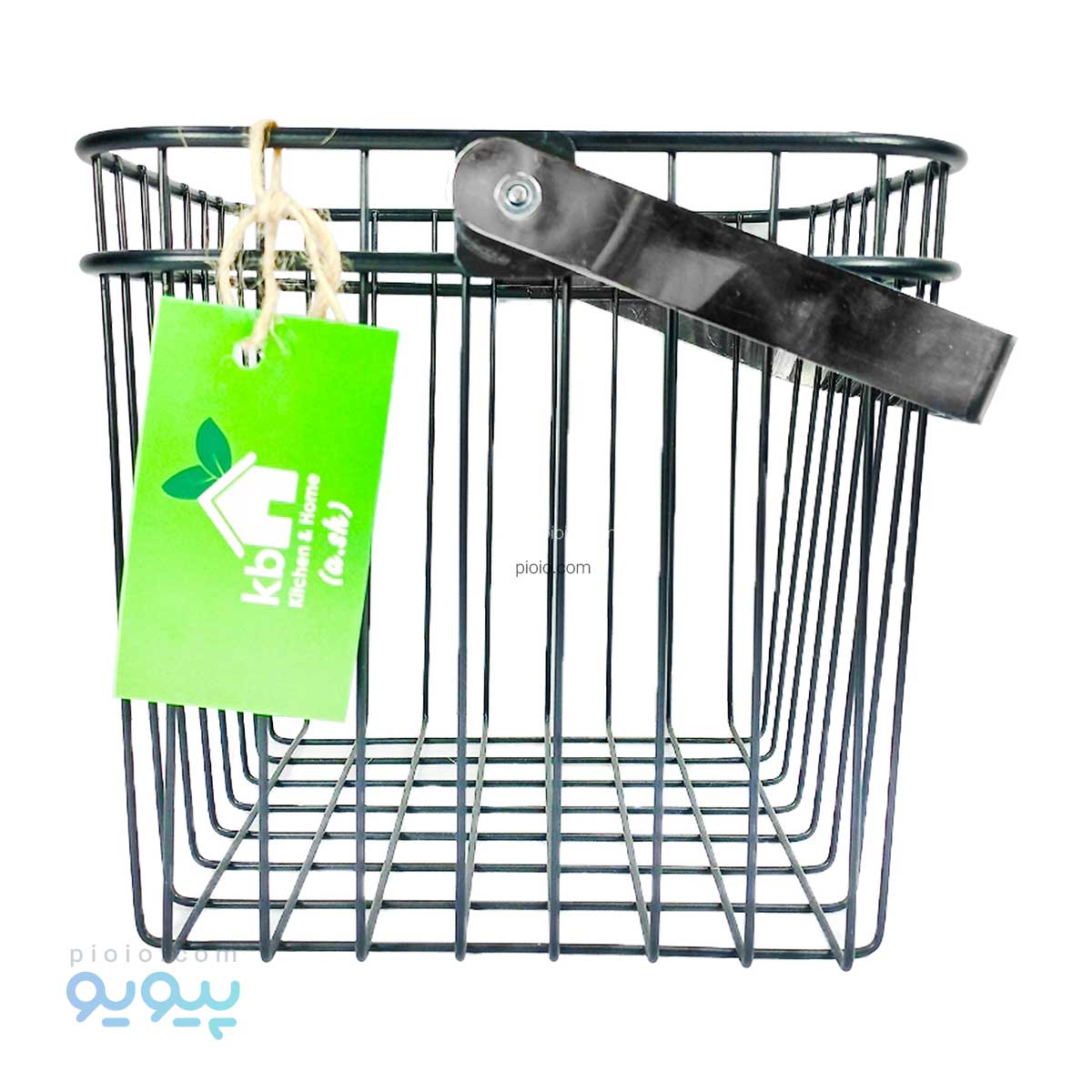 سبد آشپزخانه دسته دار مربعی