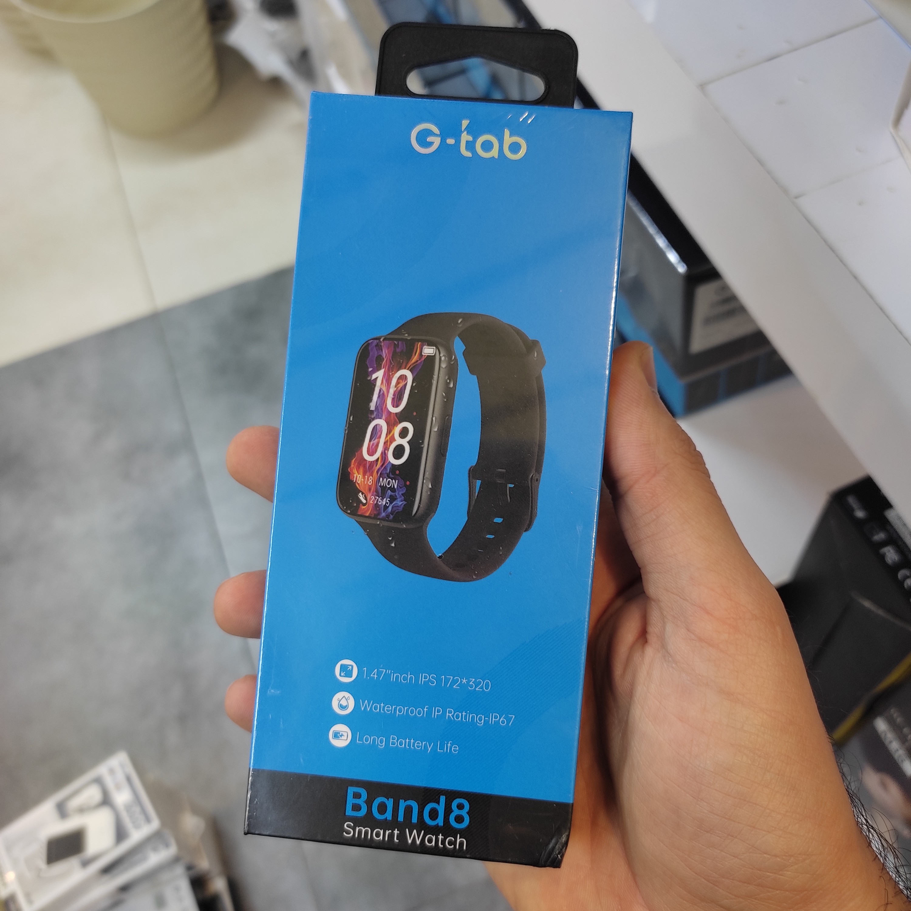 ساعت هوشمند برند G-Tab مدل Band 8 