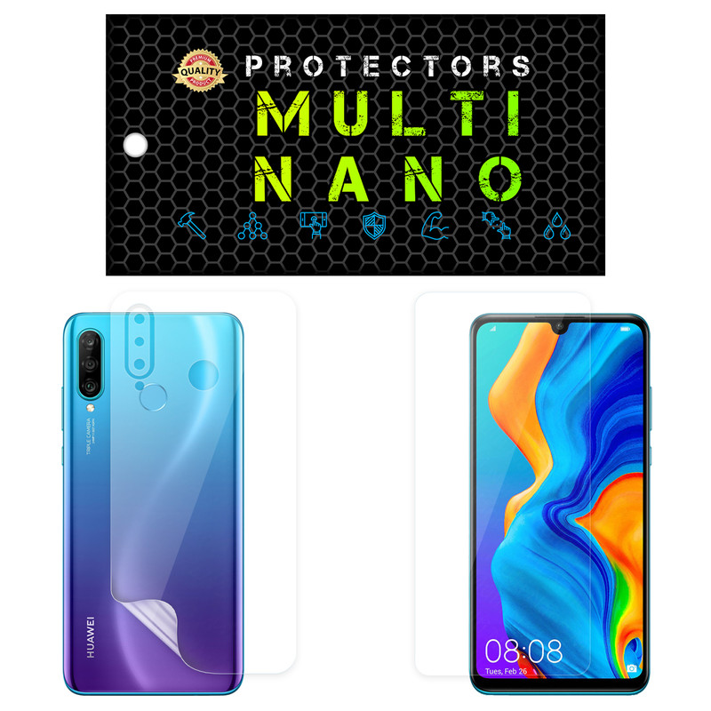 محافظ صفحه نمایش مولتی نانو مدل X-SFT مناسب برای گوشی موبایل هوآوی P30 Lite 2020 به همراه محافظ پشت | کالا برتری