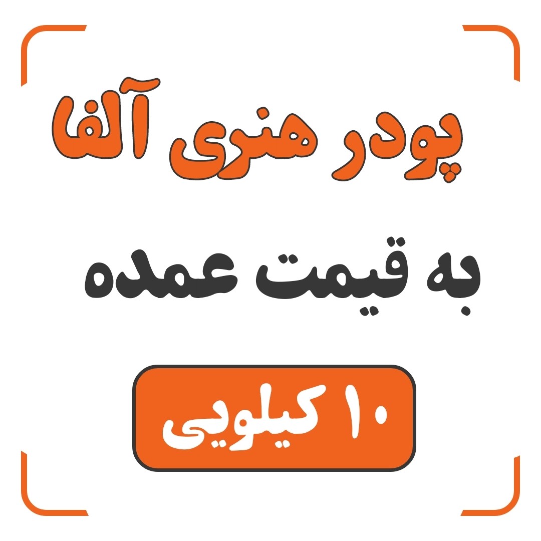پودر سنگ هنری آلفا 10 کیلویی (پسکرایه)