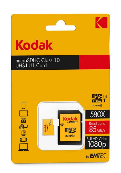 مموری کارت MicroSDXC کداک ظرفیت 128 گیگابایت