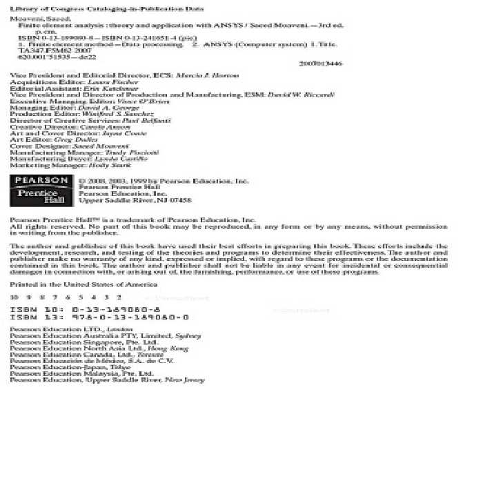 خرید و دانلود نسخه کامل کتاب Finite element analysis: theory and application with ANSYS