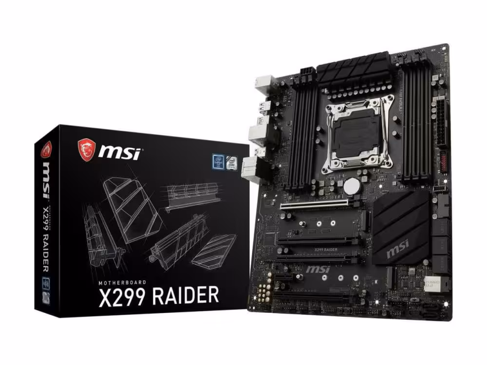 مادربرد ام اس آی X299 RAIDER