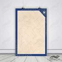 قاب و زمینه متن لایه باز اسلیمی فرهنگی