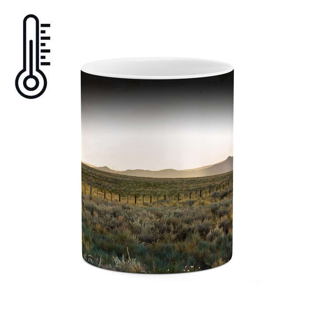 ماگ حرارتی طرح منظره رویایی و زیبا  مدل mgph14632