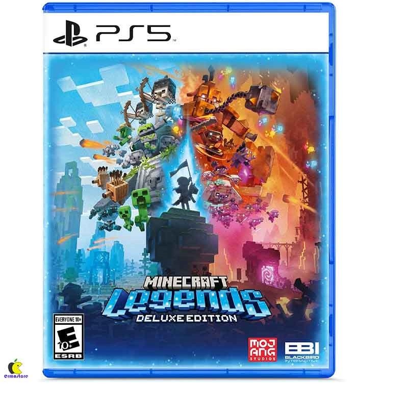 بازی Minecraft legends نسخه دلوکس برای کنسول پلی استیشن 5