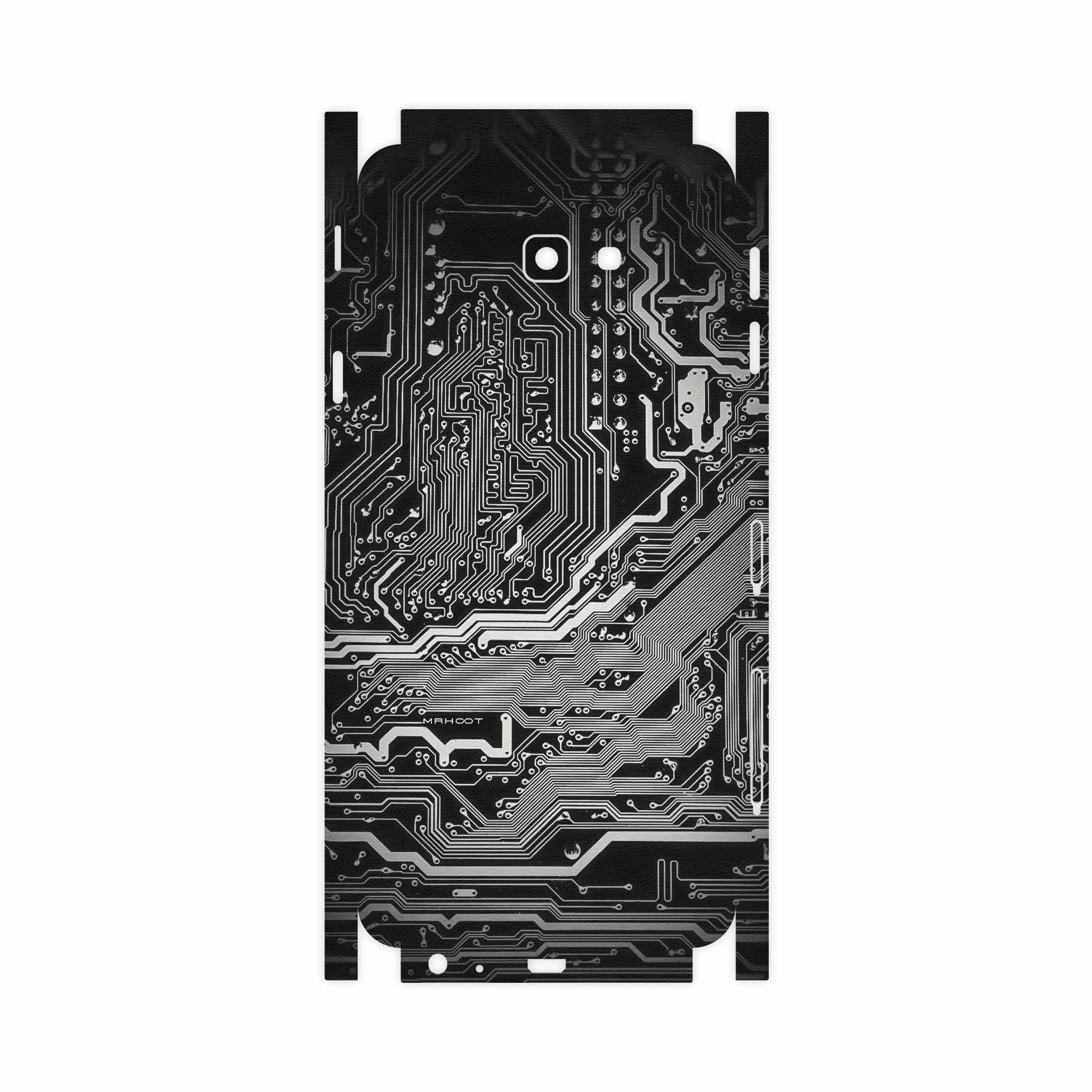 برچسب پوششی ماهوت مدل Black Printed Circuit Board-FullSkin مناسب برای گوشی موبایل سامسونگ Galaxy J4 Plus