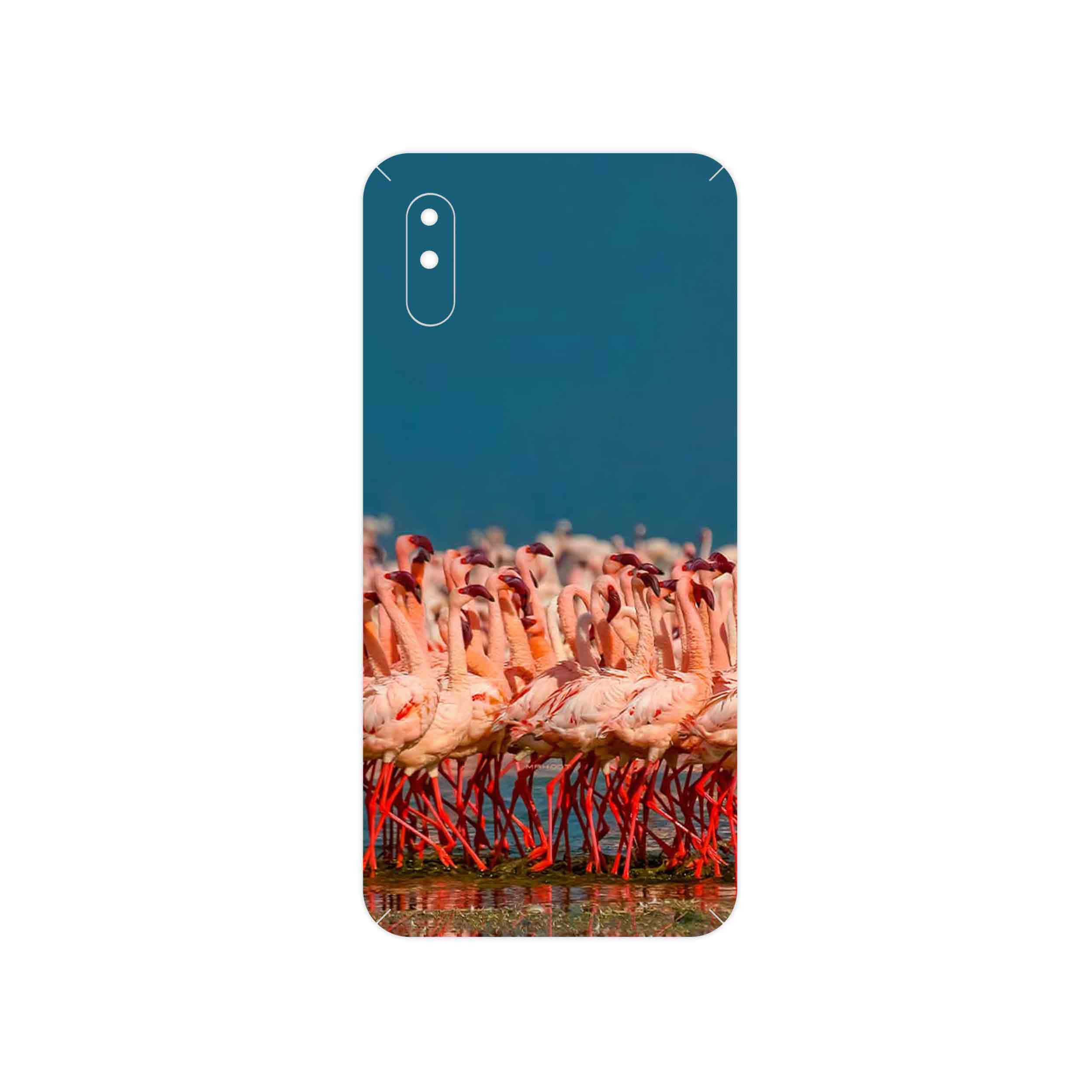 برچسب پوششی ماهوت مدل Flamingo مناسب برای گوشی موبایل شیائومی Redmi 9i Sport