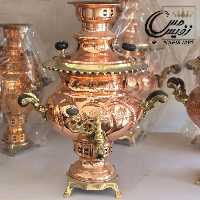 سماور مسی 4 لیتری طرح ایلیا نانو شده
