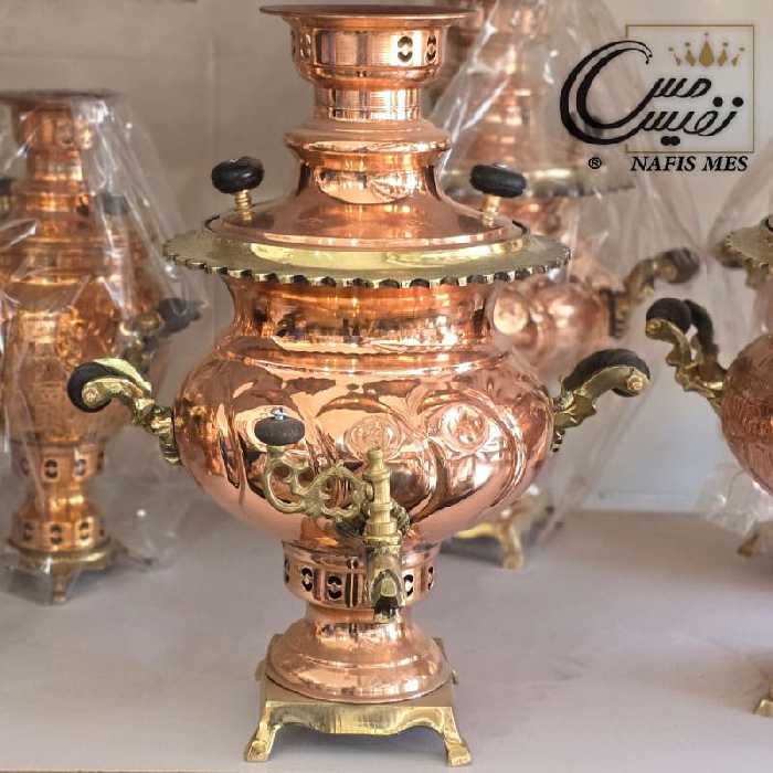 سماور مسی 4 لیتری طرح ایلیا نانو شده