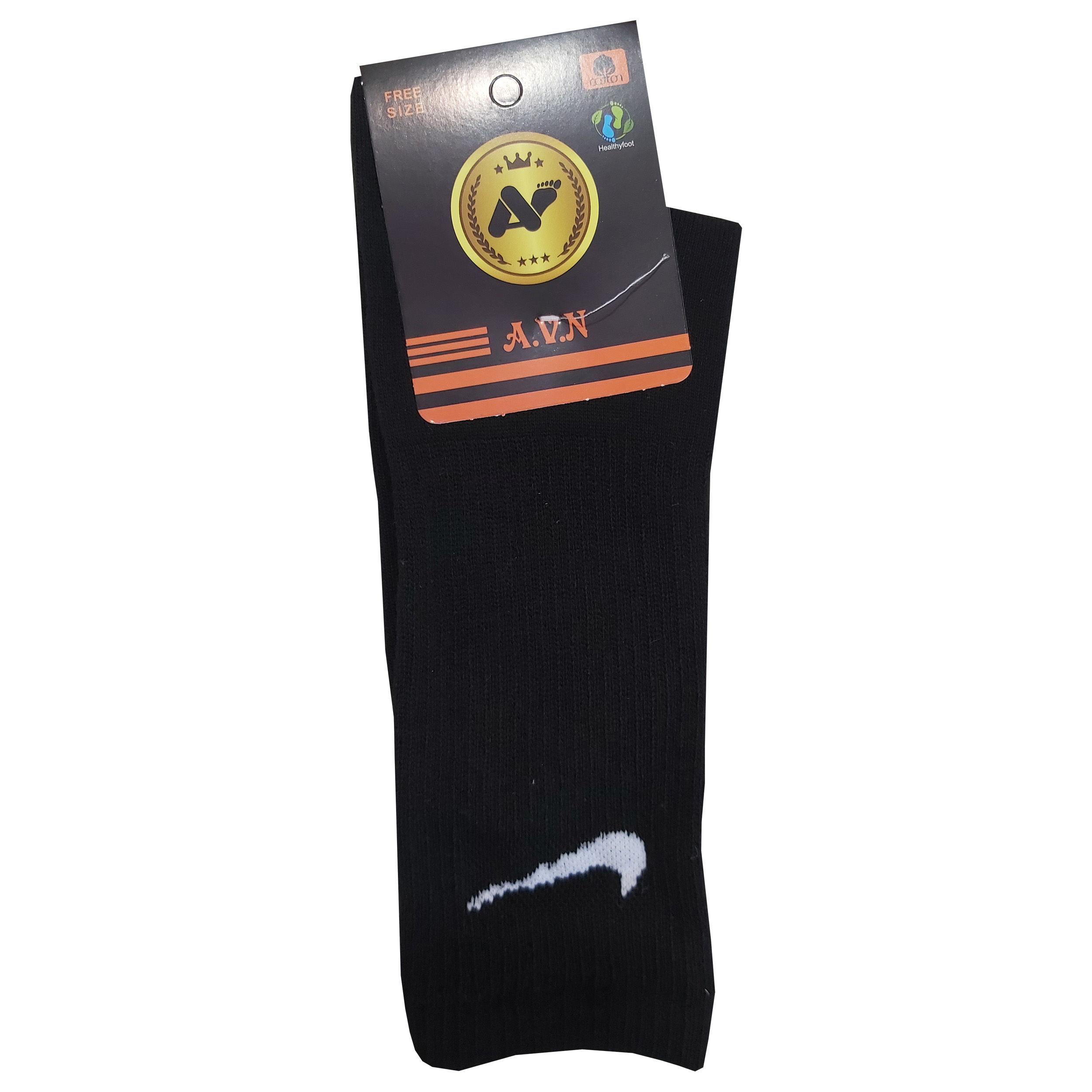 جوراب ساق بلند مدل 1112