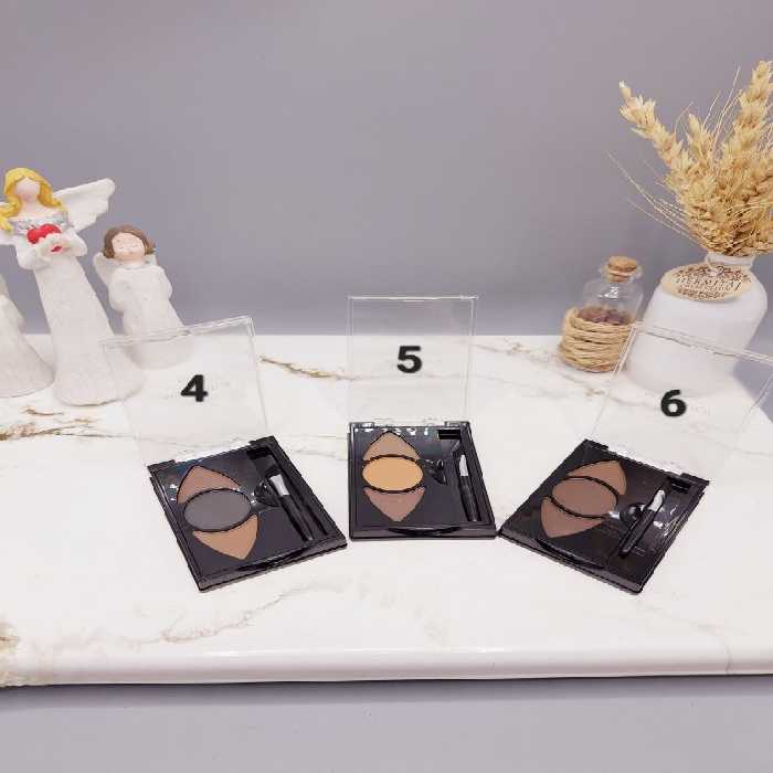 پالت سایه ابرو سه رنگ همراه با براش برند CATIRISE کد 212174