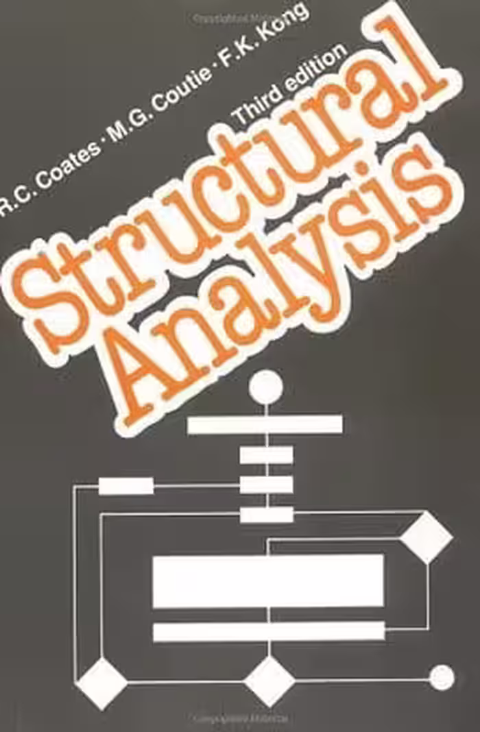 󾕇 R. C. Coates, Structural Analysis, 3rd ed, 1988 - دانلود کتاب های دانشگاهی