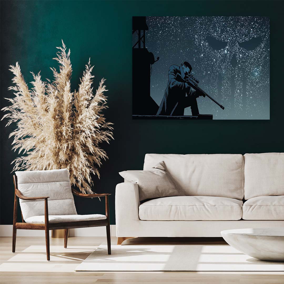 تابلو شاسی مدل frank castle کد S-12024