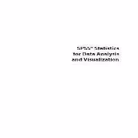 خرید و دانلود نسخه کامل کتاب SPSS Statistics for Data Analysis and Visualization